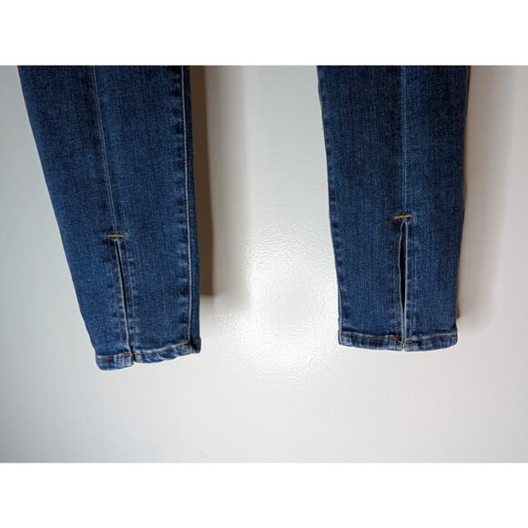 Frame Denim London Los Angeles Skinny Jeans Slit Ankle Medium Wash Size 26 - Picture 5 of 8